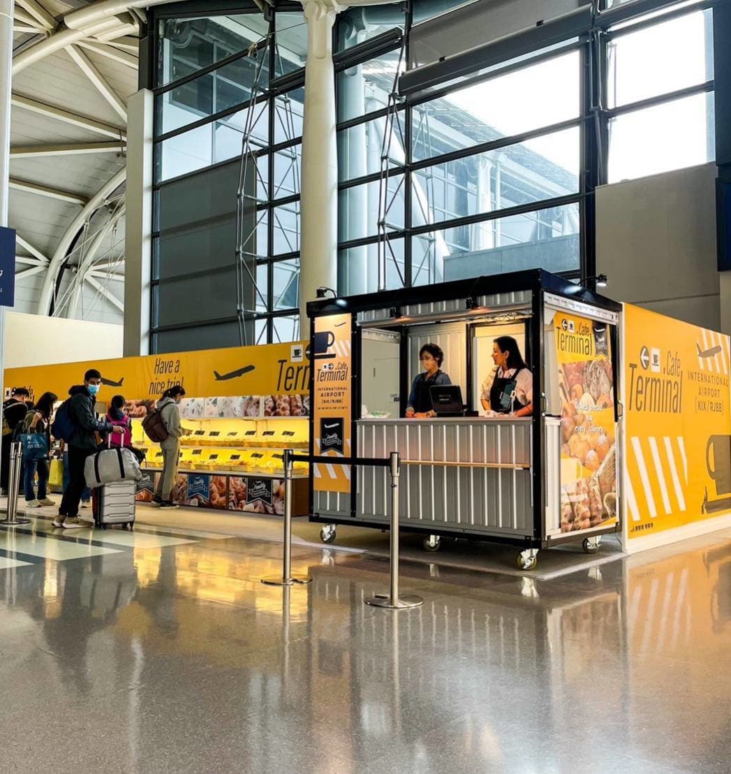 キッチンカー出店風景